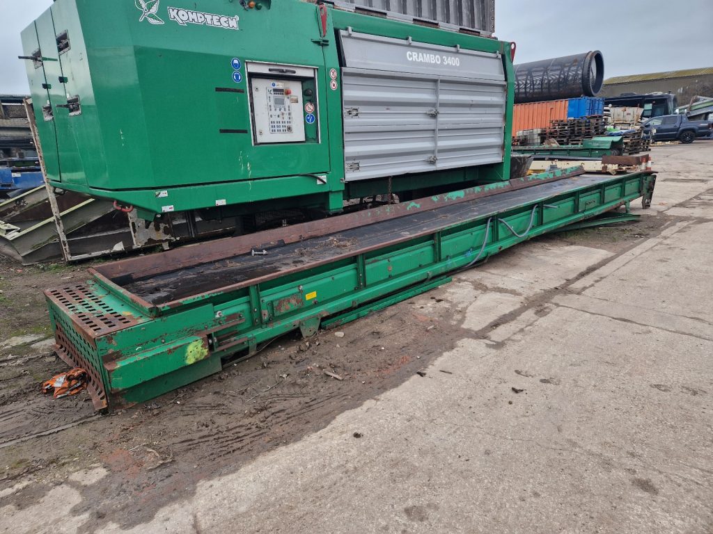 Komptech Crambo Slow Speed Shredder Year 2008 Electric