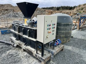 Used CDE Polymer Floc Dosing System