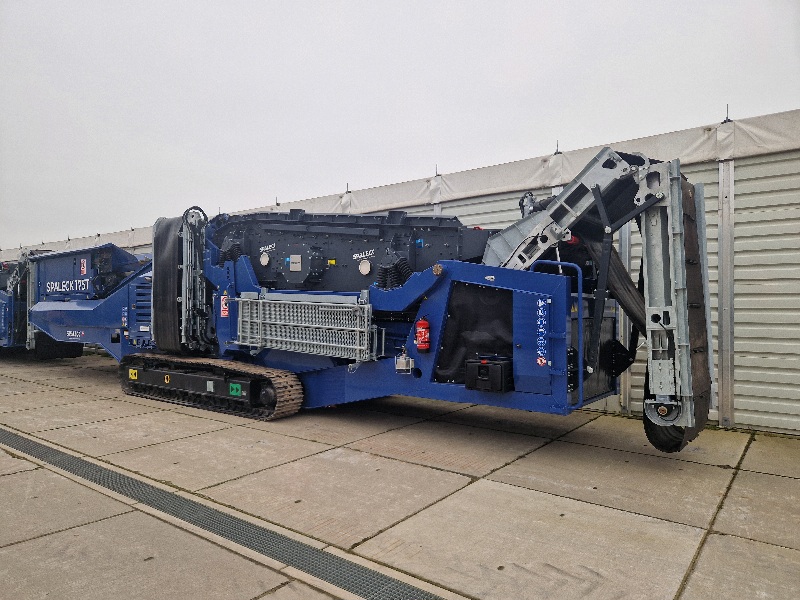 Spaleck 175T Tracked Flip Flow Screening Plant