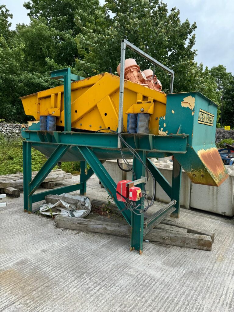 Used Deranseer High Frequency Rinsing Screen